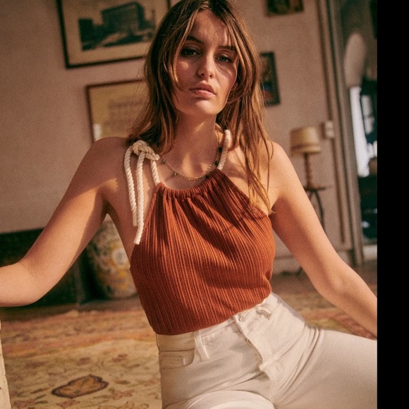 Sezane sleeveless top NWT - Picture 6 of 6